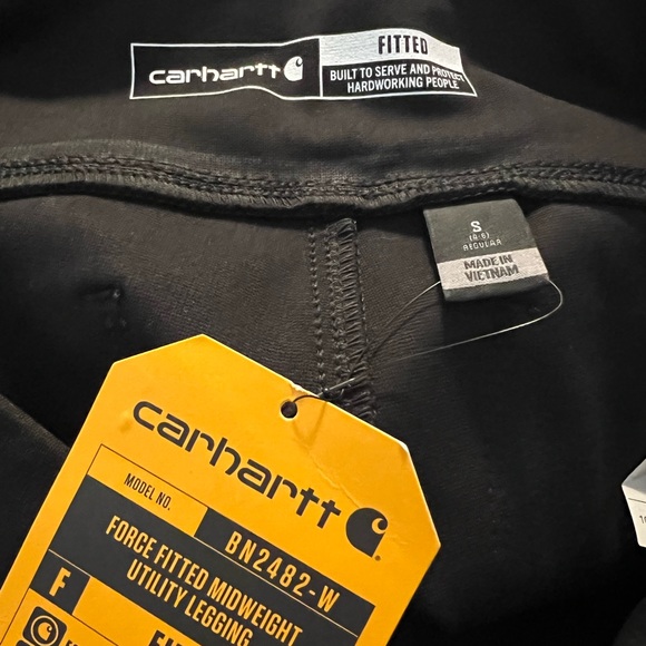 Carhartt Women’s Rugged Flex Force Lightweight Fastdry Utility Leggings, Sm, NWT - Picture 12 of 12